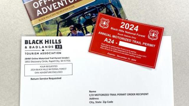 2024 Black Hills Motorized Trail Permit